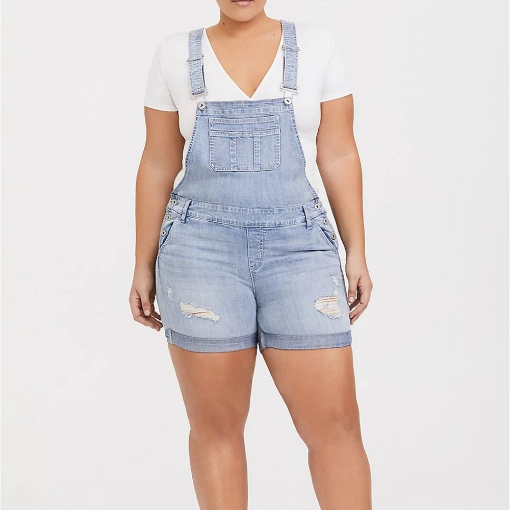 SHORTALL - VINTAGE STRETCH LIGHT WASH